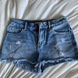 Jean shorts